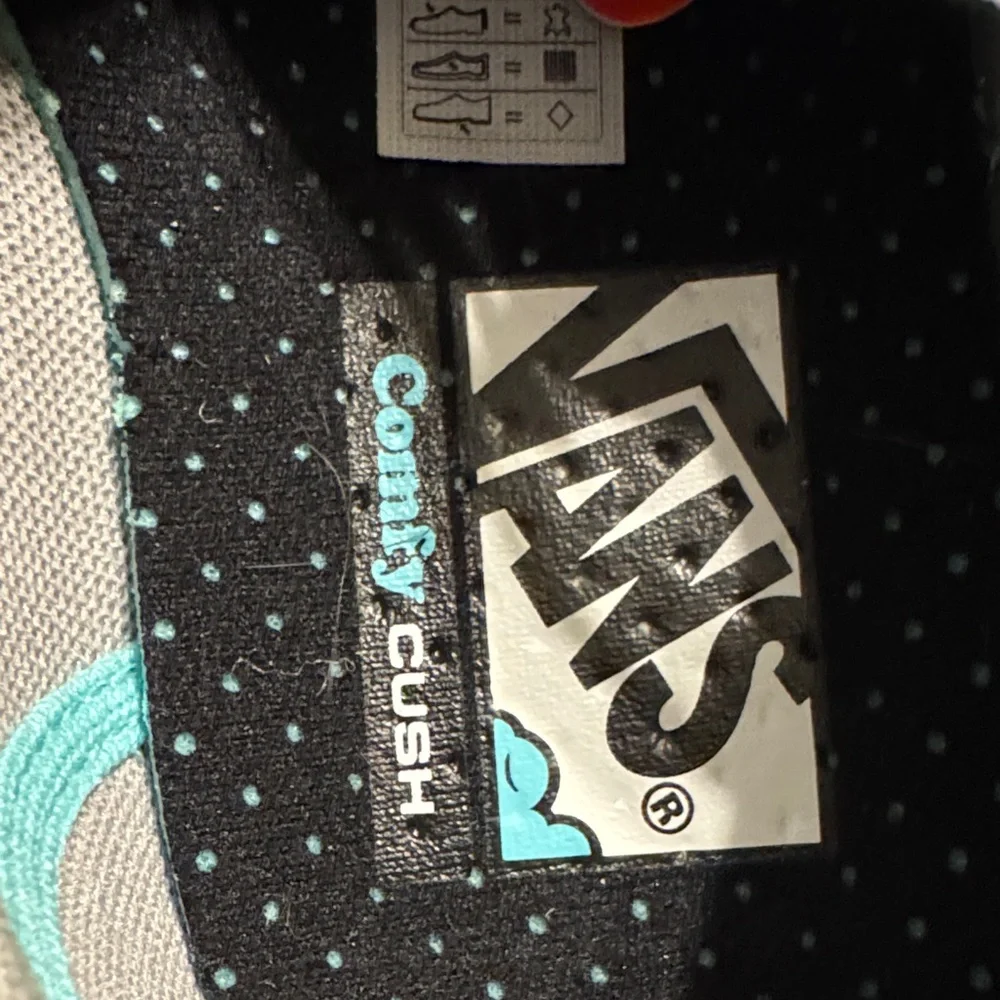 Vans Women’s Metallic Silver Sneakers - Picture 2 of 4
